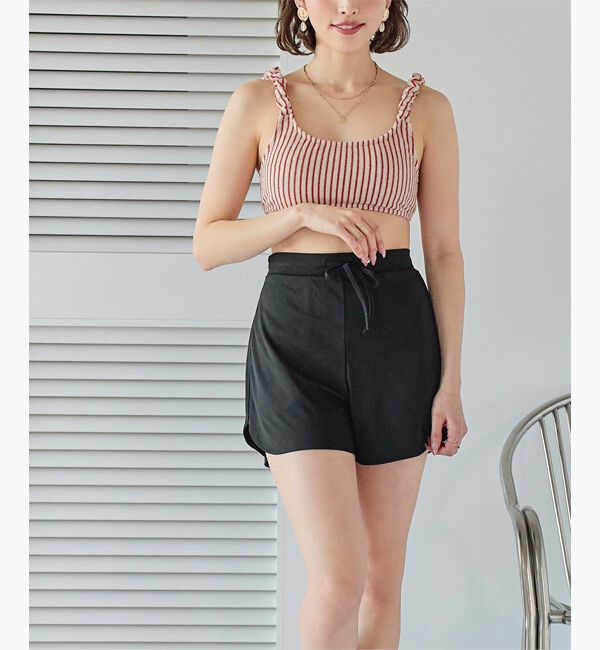 SEA DRESS「フード付トップスラッシュガードセットアップ」|ビキニ|