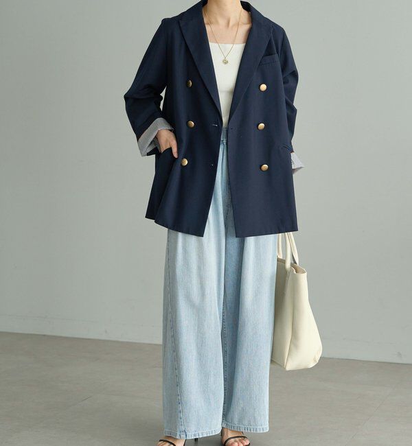  「TRダブルデザインテーラードジャケット」|テーラードジャケット|