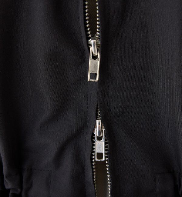  「サイドラインリボンブルゾン」|ダウンベスト・ベスト|