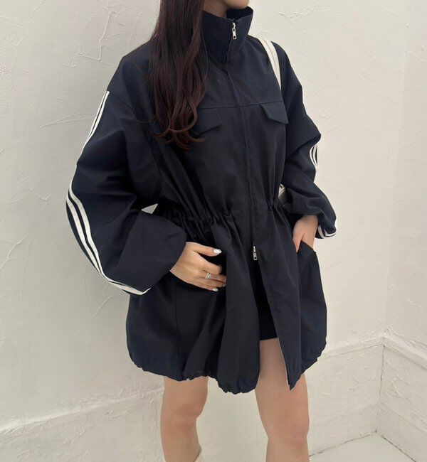  「サイドラインリボンブルゾン」|ダウンベスト・ベスト|