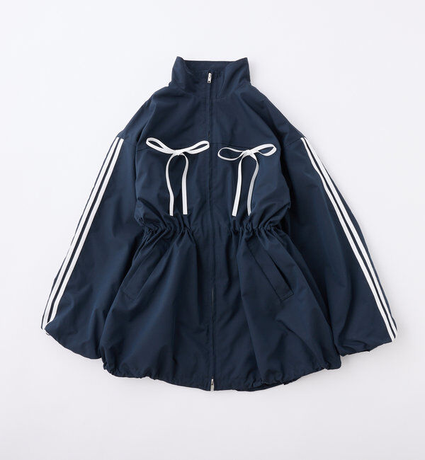  「サイドラインリボンブルゾン」|ダウンベスト・ベスト|