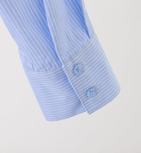  「マイナス5キロ見えレースアップシャツチュニック」|シャツ・ブラウス|