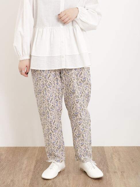 Samansa Mos2「【Lサイズ / WEB限定】柄アソートテーパードパンツ」|その他|