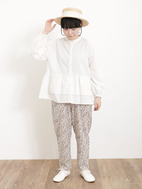 Samansa Mos2「【Lサイズ / WEB限定】柄アソートテーパードパンツ」|その他|