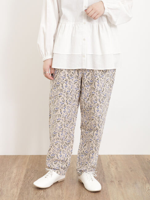 Samansa Mos2「【Lサイズ / WEB限定】柄アソートテーパードパンツ」|その他|