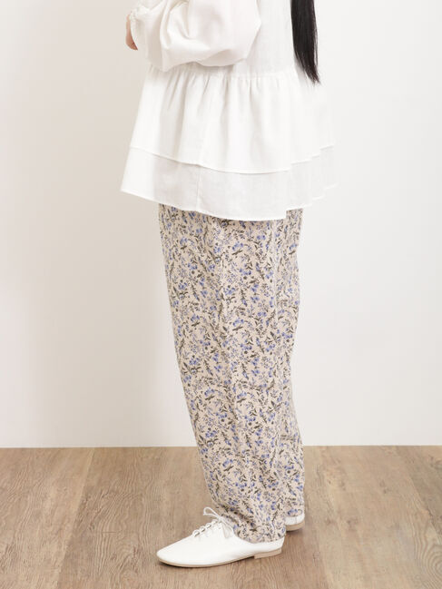 Samansa Mos2「【Lサイズ / WEB限定】柄アソートテーパードパンツ」|その他|