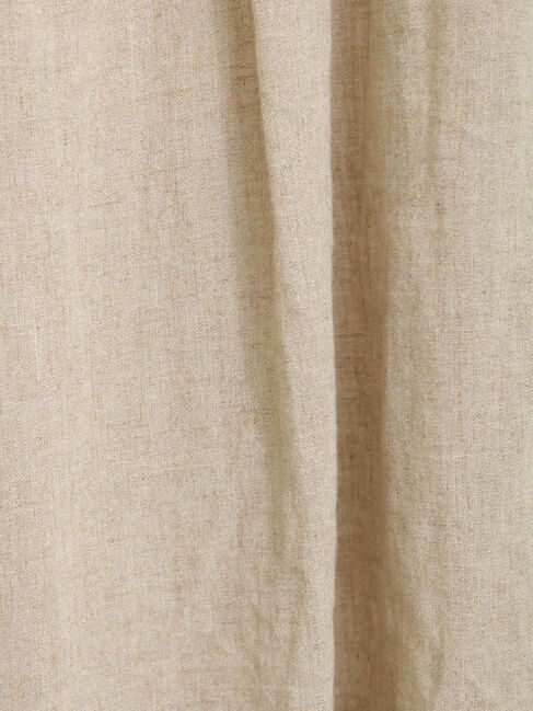 Samansa Mos2「【Sサイズ / WEB限定】【イージーケア】柄アソートリネン混シャツワンピース」|ワンピース|