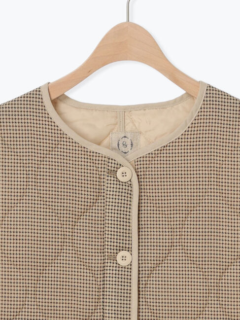 Samansa Mos2「ライトキルティングベスト」|ダウンベスト・ベスト|