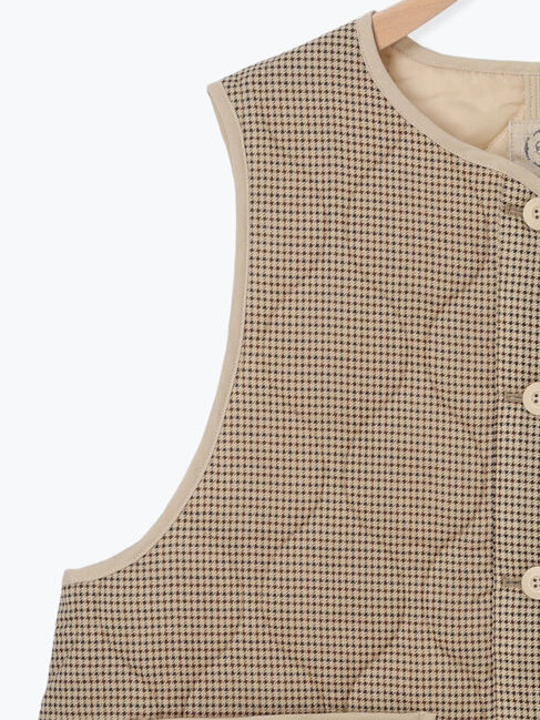 Samansa Mos2「ライトキルティングベスト」|ダウンベスト・ベスト|