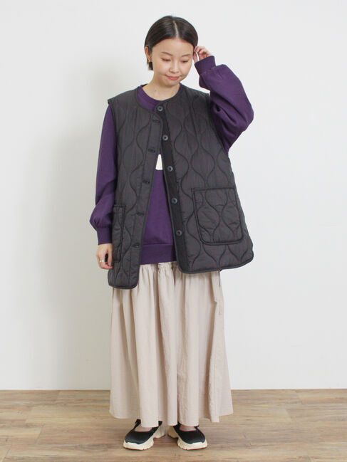 Samansa Mos2「ロゴプリントゆるスウェット」|Tシャツ・カットソー|