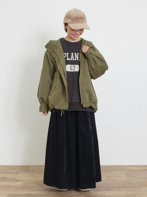 Samansa Mos2「ロゴプリントゆるスウェット」|Tシャツ・カットソー|