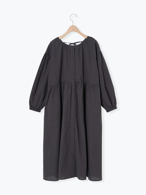 Samansa Mos2「【S/Mサイズ】リボン付き柄アソート前後2WAYワンピース」|ワンピース|