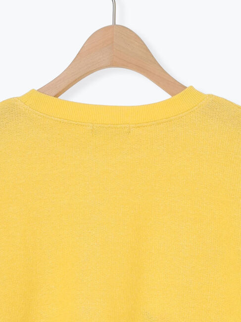 Samansa Mos2「小花刺繍スウェット」|Tシャツ・カットソー|