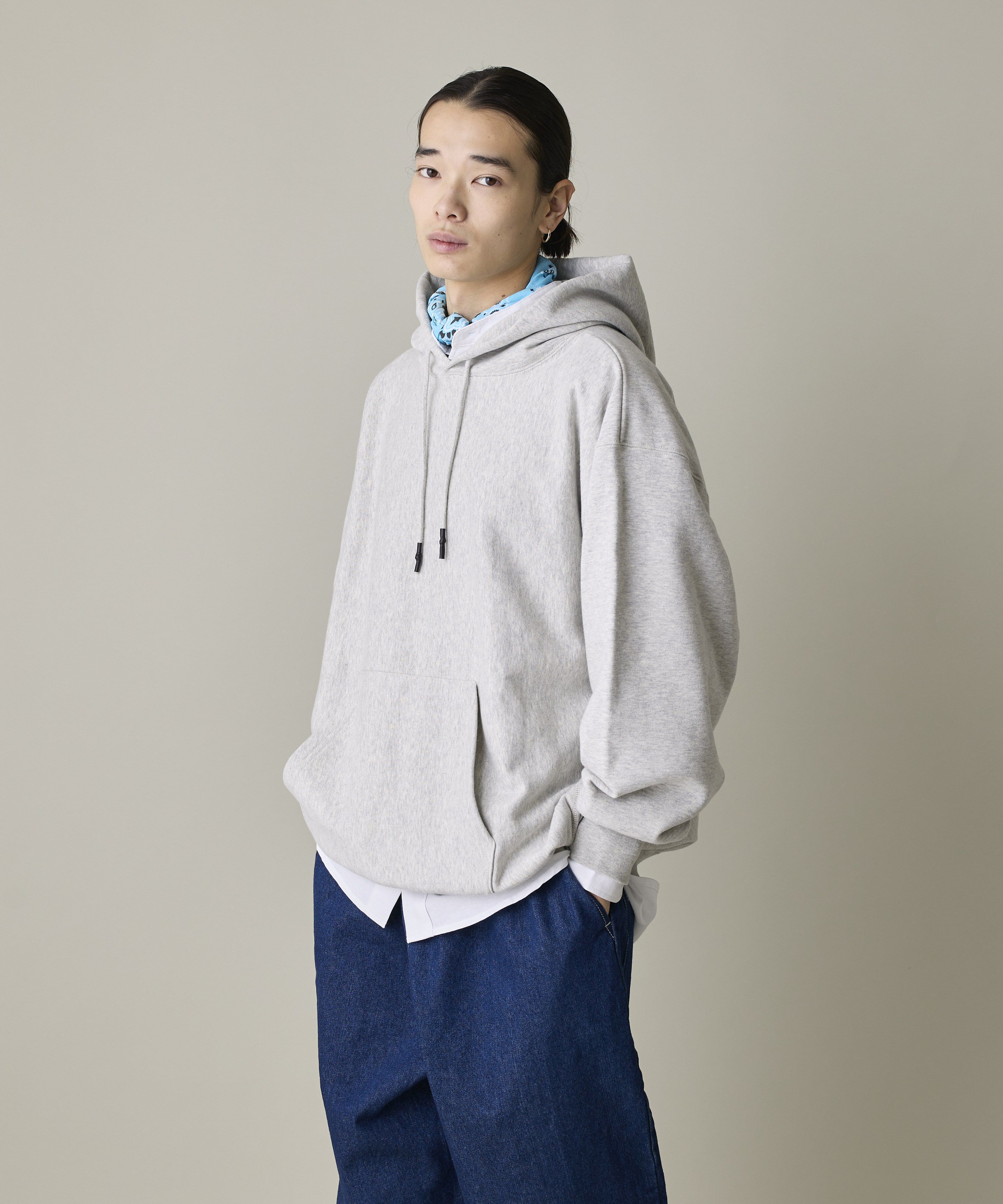 I.T.'S international「《ユニセックス》オーバーサイズ裏毛プルオーバーパーカー」|パーカー|