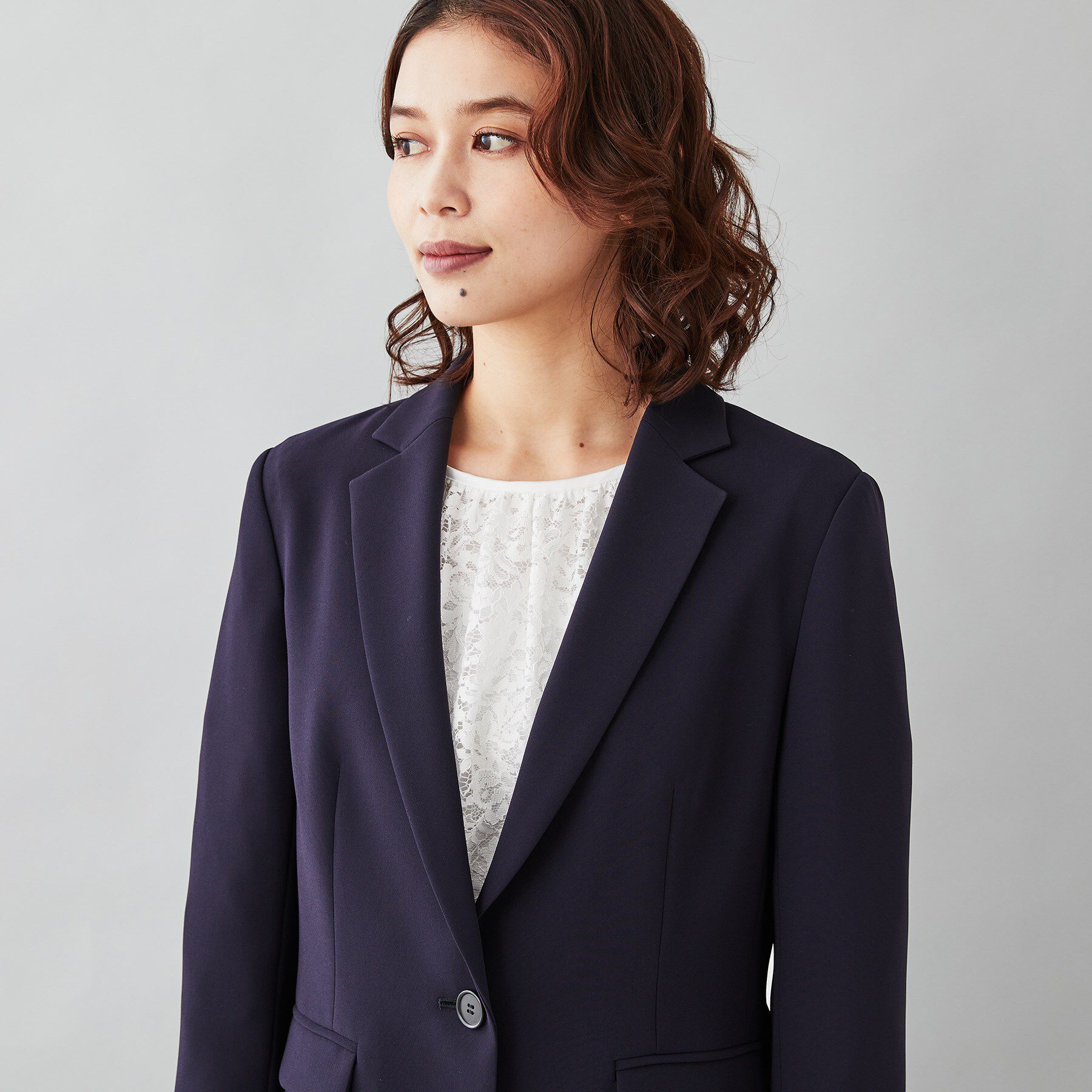 UNTITLED「【通勤スーツ／フォーマル／洗える】TWC テーラードジャケット」|テーラードジャケット|