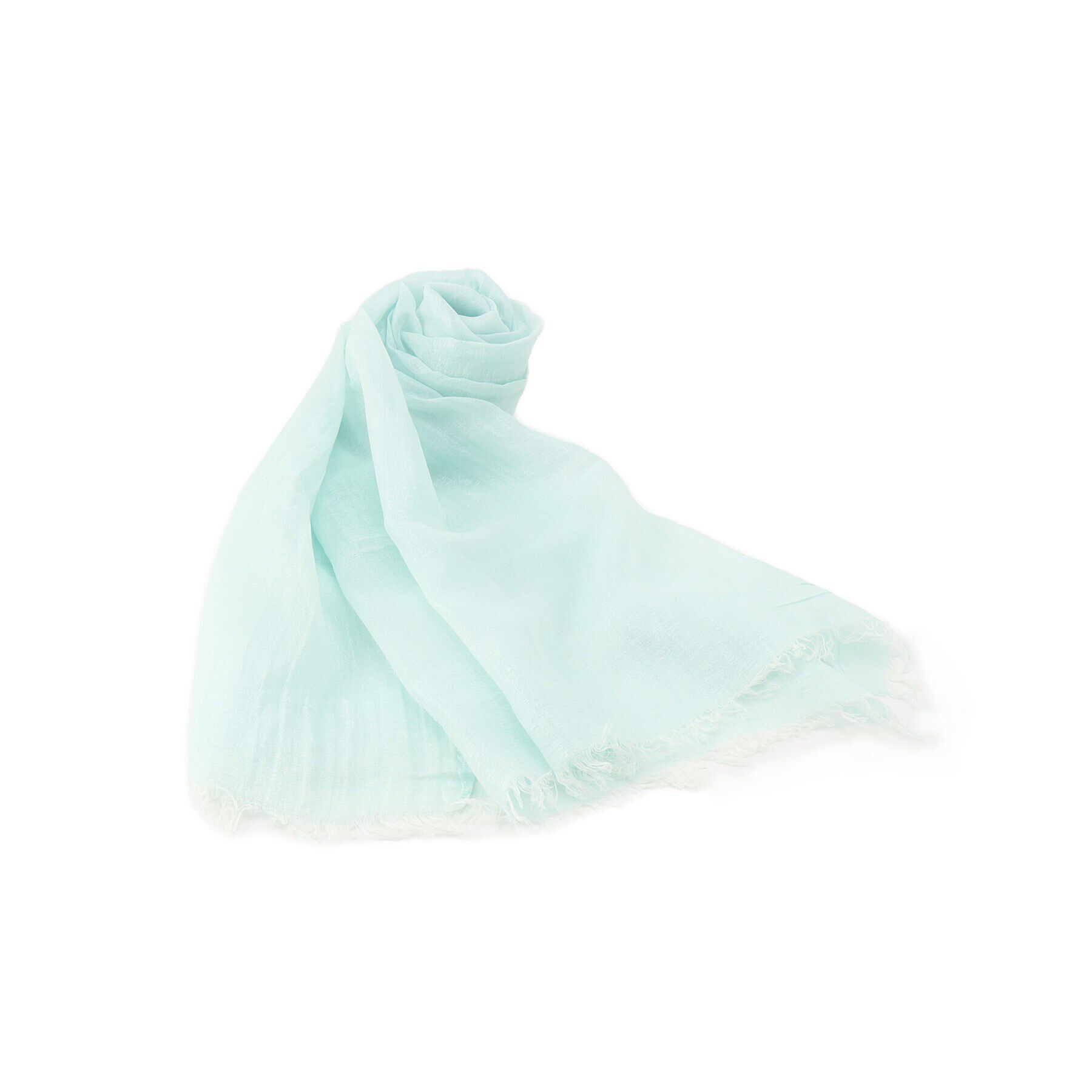 UNTITLED「mariani リネンラメストール」|ストール|ミントグリーン(02