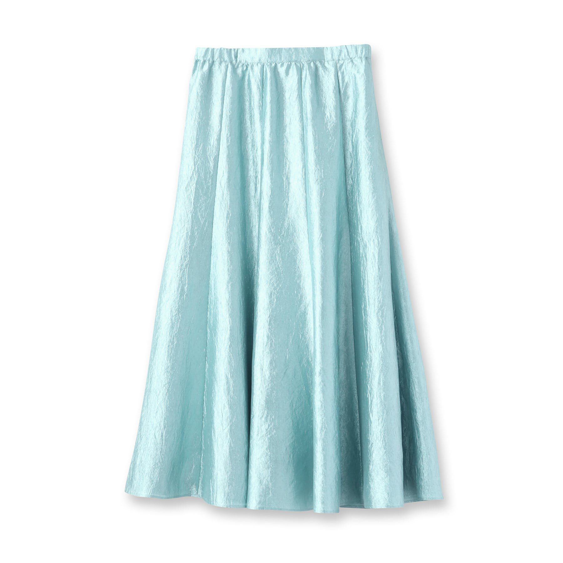 UNTITLED「【1枚で着映え／洗える】メタリックフレアスカート」|スカート|