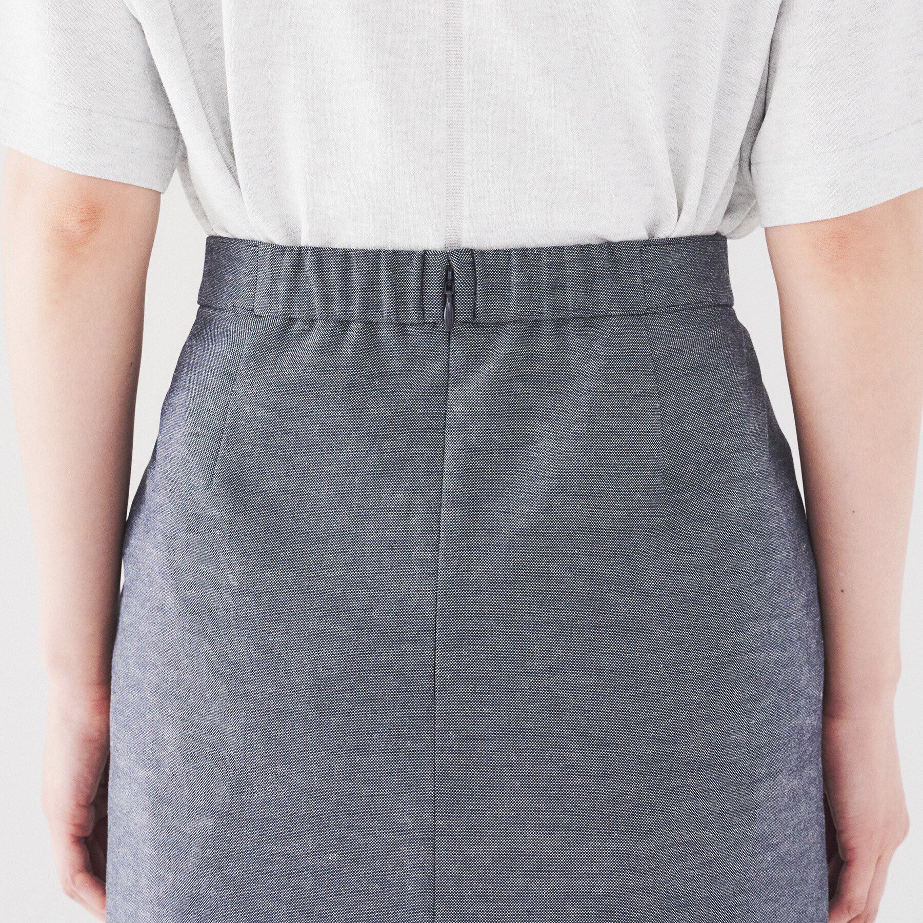 UNTITLED「【UVカット/ストレッチ】カーゴポケット ナロースカート」|スカート|