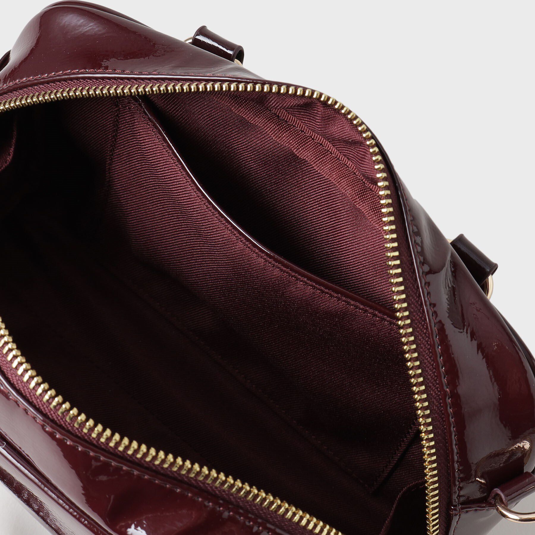 UNTITLED「【2WAY】エナメルミニボストン」|ボストンバッグ|