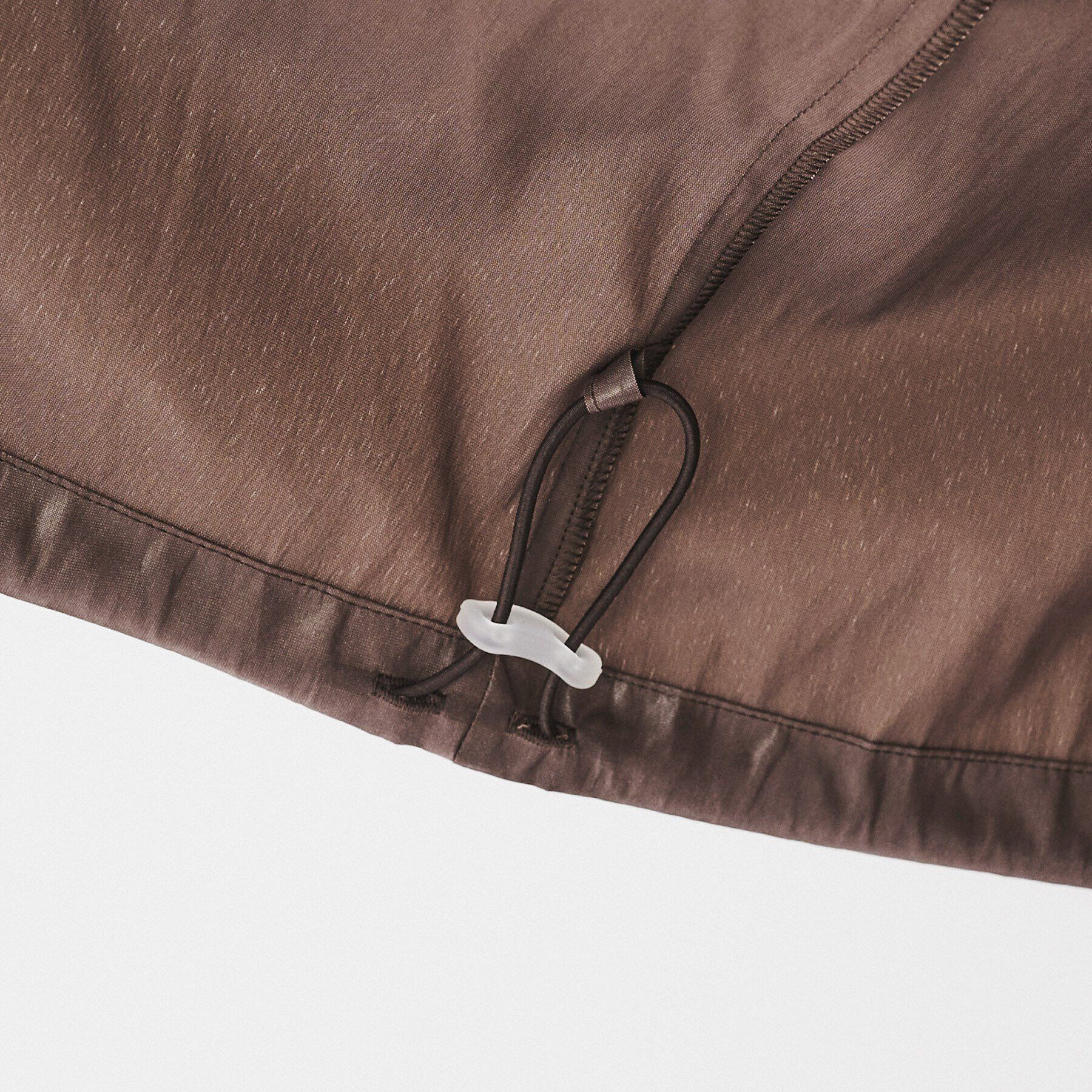 UNTITLED「【シーズンレス/薄手/羽織りにもオススメ】レザータッチ　シャツブルゾン」|シャツ・ブラウス|