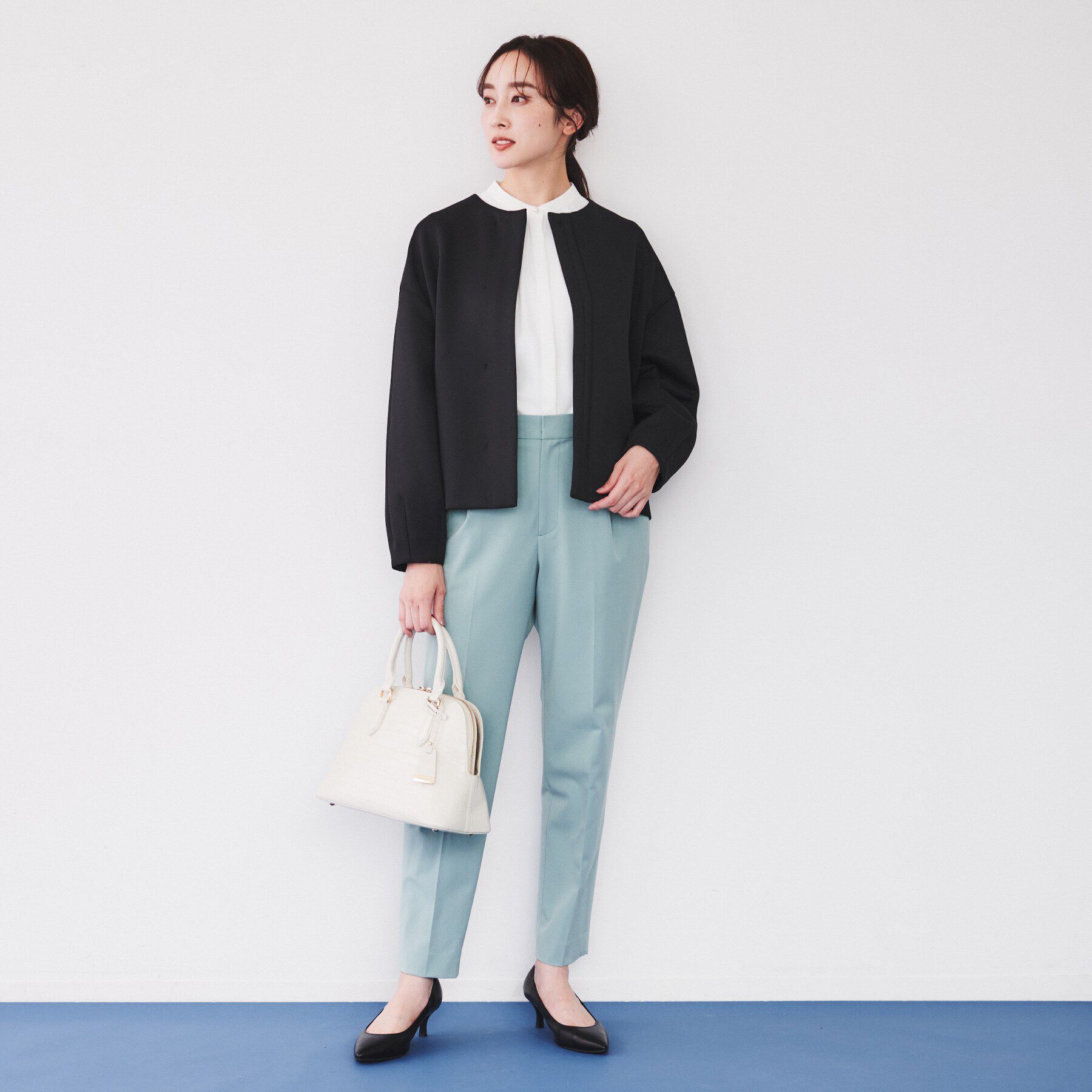 UNTITLED「【スポンディッシュ/セットアップ可能】ダンボールジャージ ブルゾン」|ブルゾン・スタジャン|