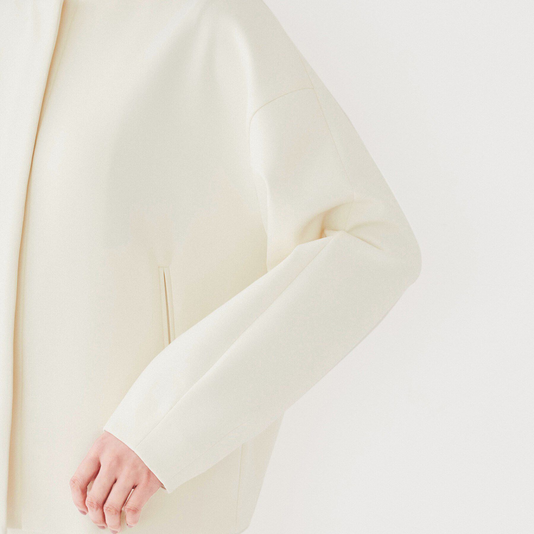 UNTITLED「【スポンディッシュ/セットアップ可能】ダンボールジャージ ブルゾン」|ブルゾン・スタジャン|