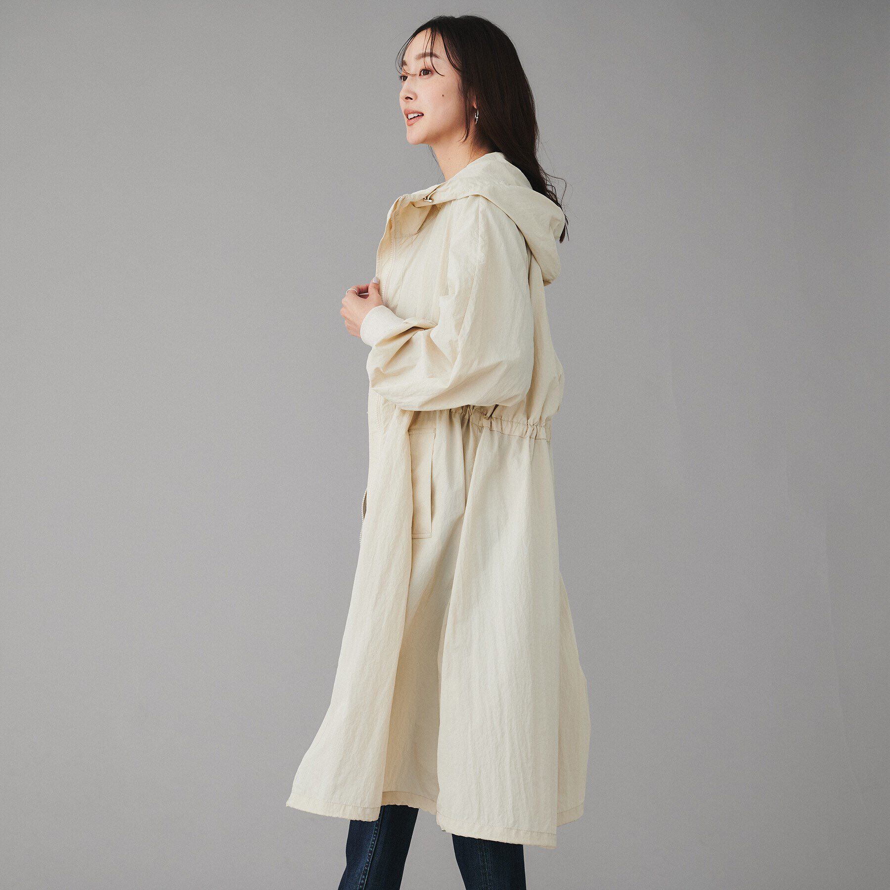 UNTITLED「【Ca_CHIGNON】ロングウィンドブレーカー」|その他|