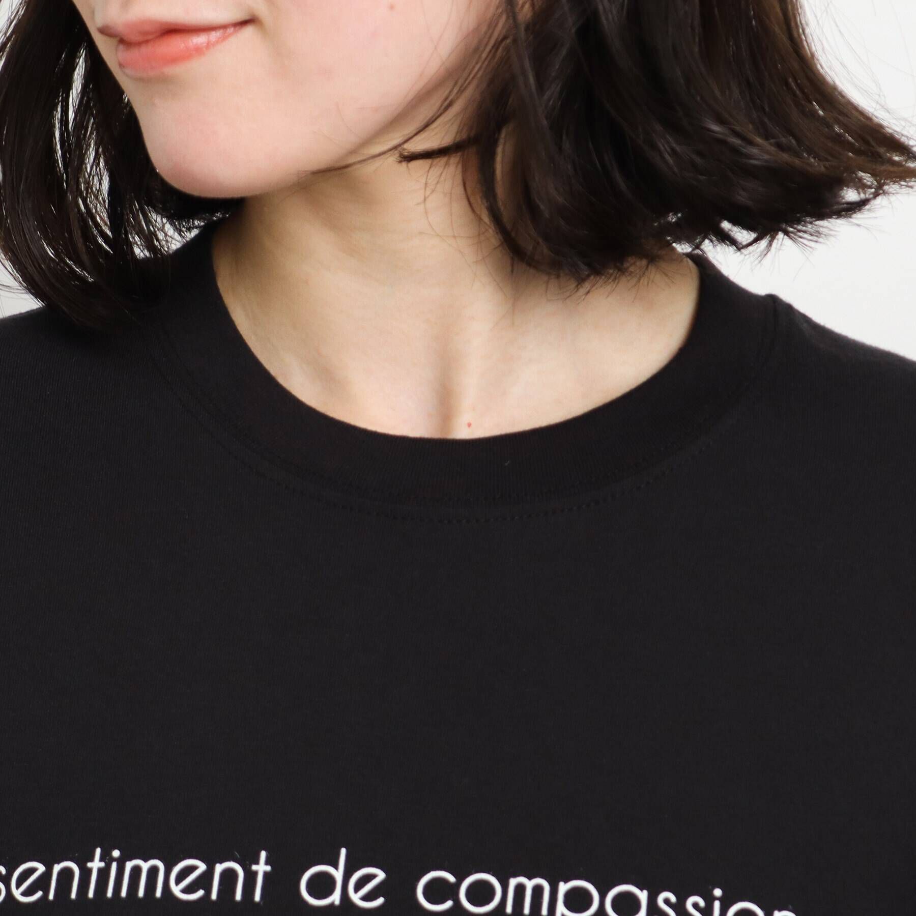 COUP DE CHANCE「【WORLD for the World】メッセージプリントTシャツ」|Tシャツ・カットソー|