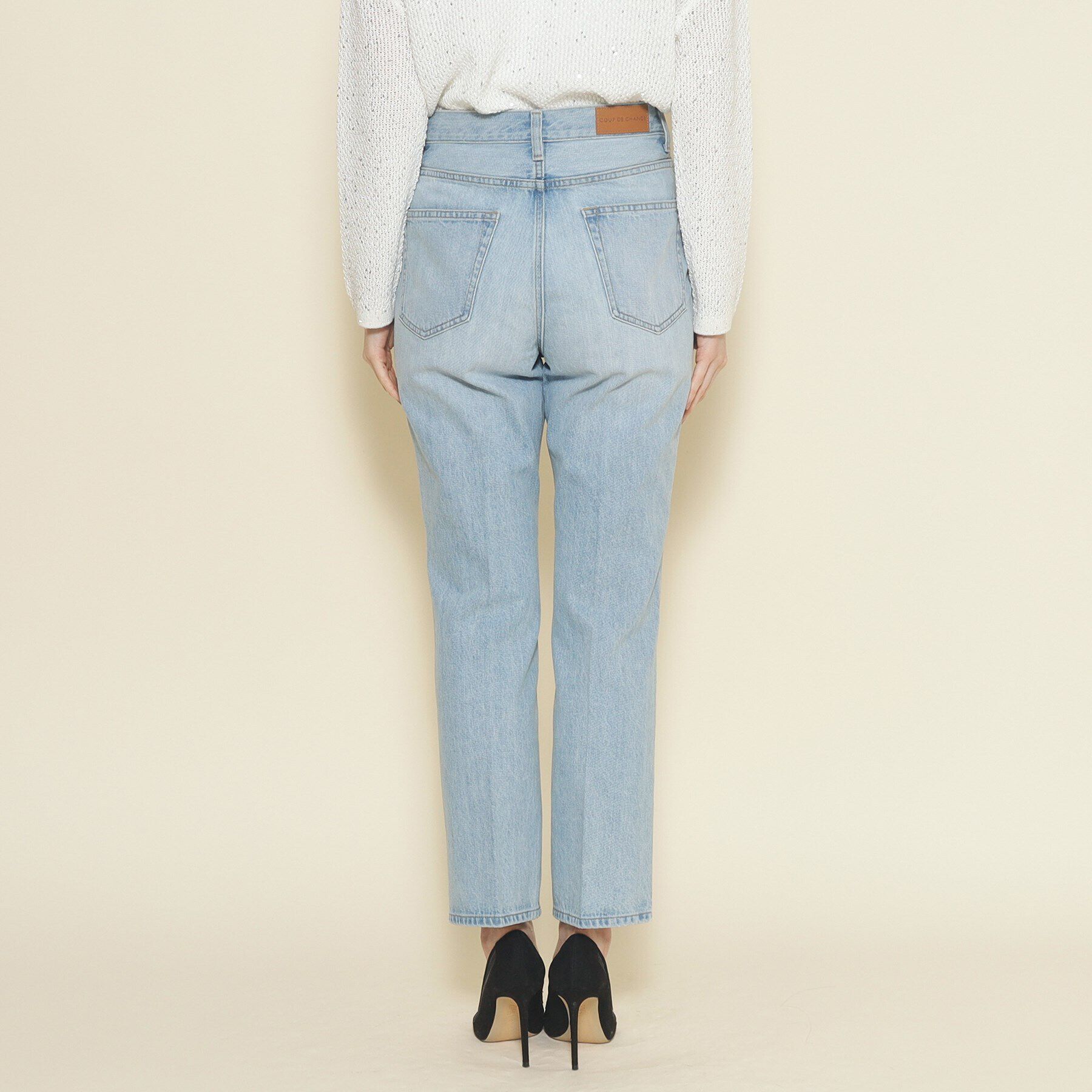 COUP DE CHANCE「【環境に配慮したデニム】細身デニムパンツ」|デニム|