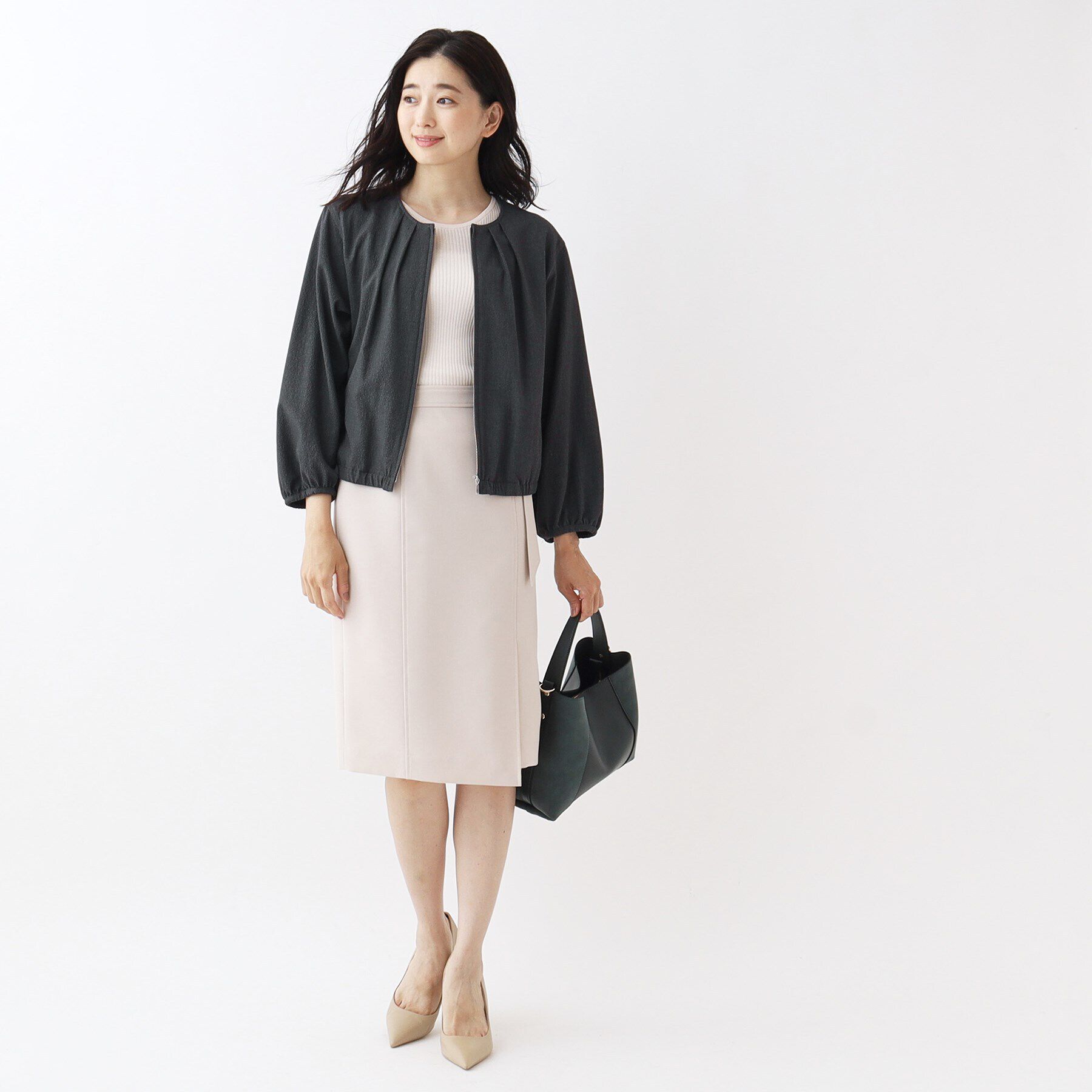 COUP DE CHANCE「【洗える】軽く羽織れるブルゾン」|ブルゾン・スタジャン|