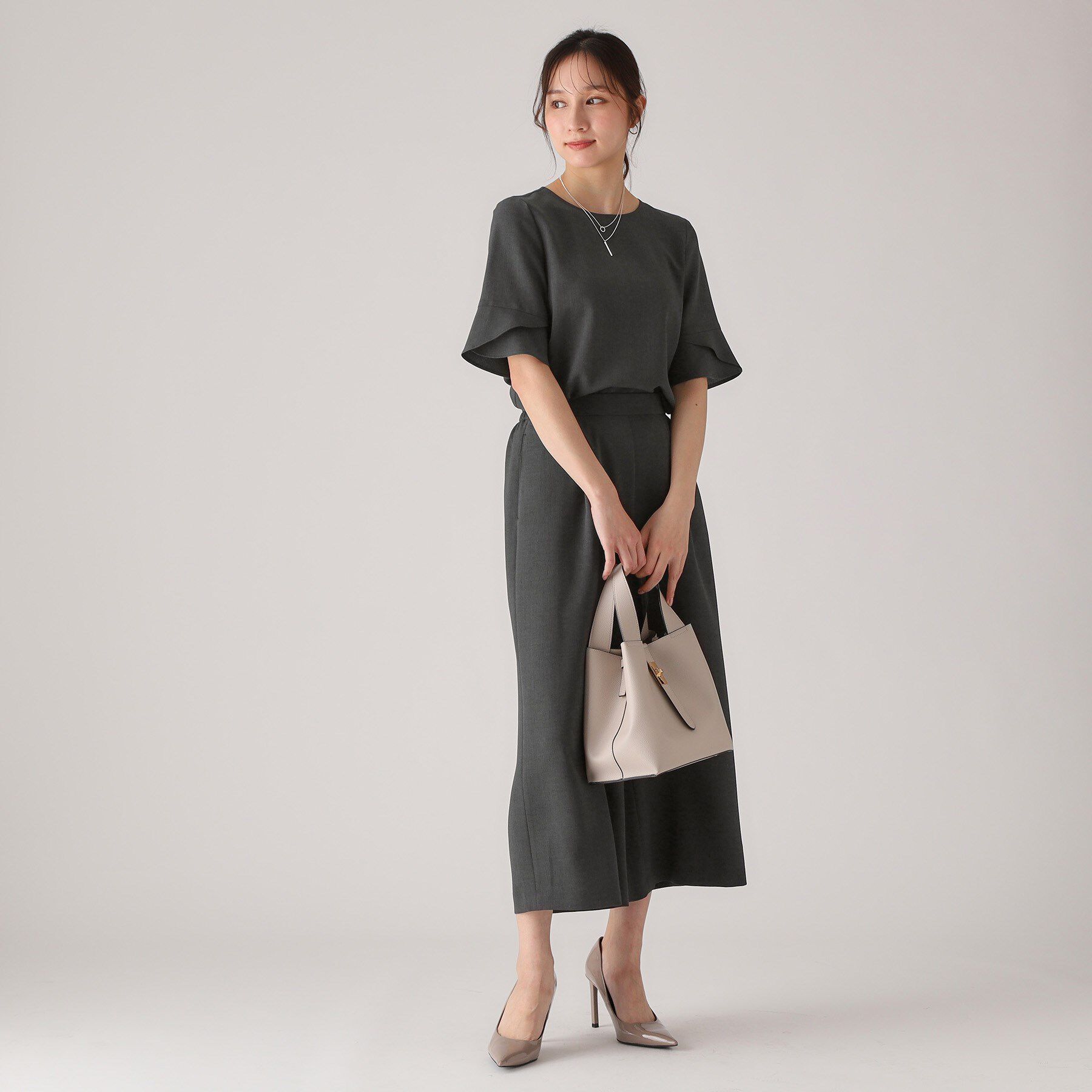 COUP DE CHANCE「【洗える／日本製】袖デザインブラウス」|シャツ・ブラウス|