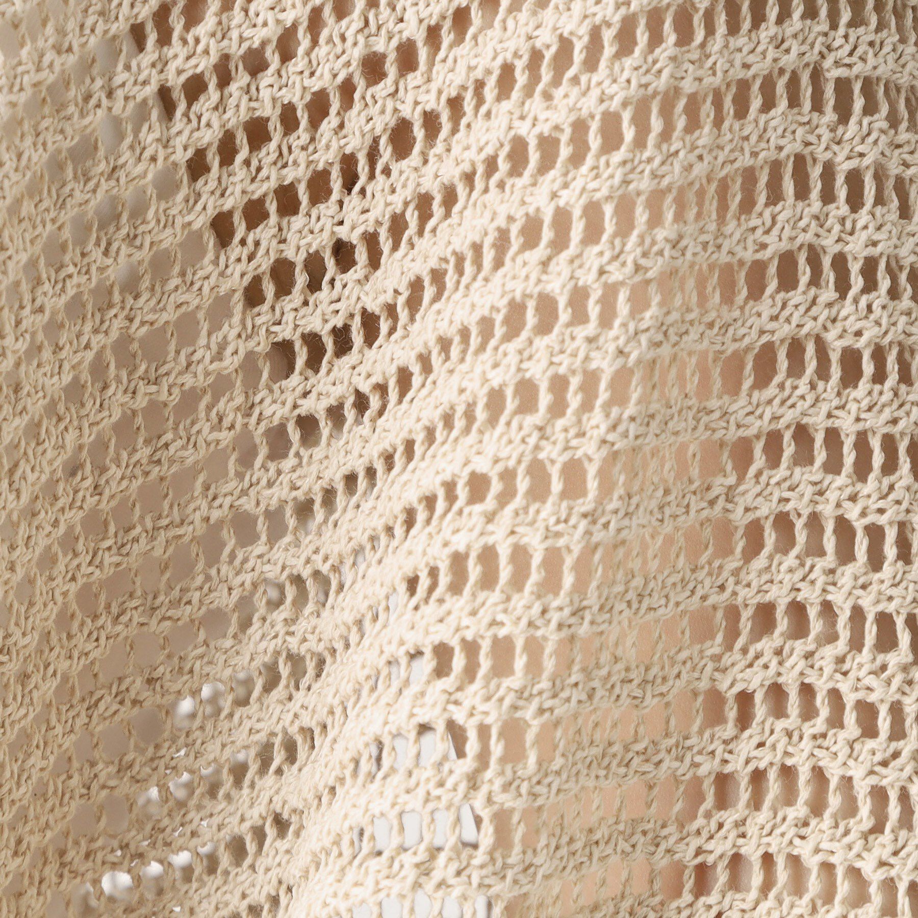 COUP DE CHANCE「【洗える／日本製】和紙混ショート丈ニットボレロ」|カーディガン|