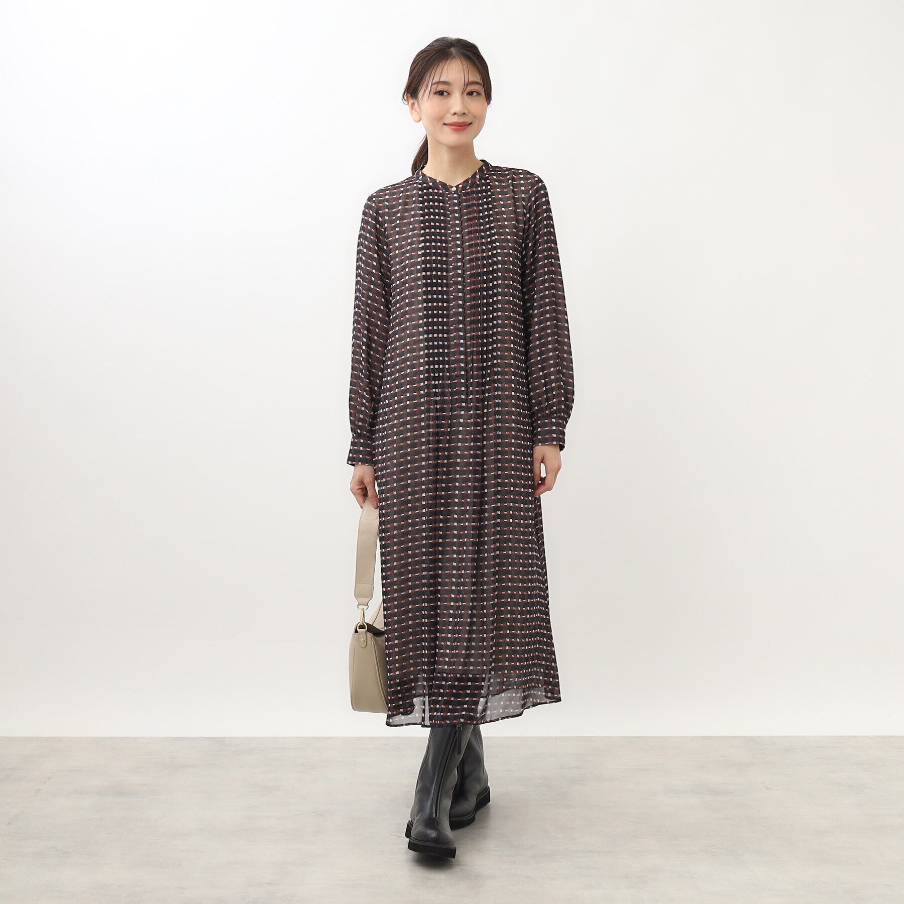 Reflect「【至福の履き心地／トレンドアイテム】フロントジップブーツ」|ショートブーツ|