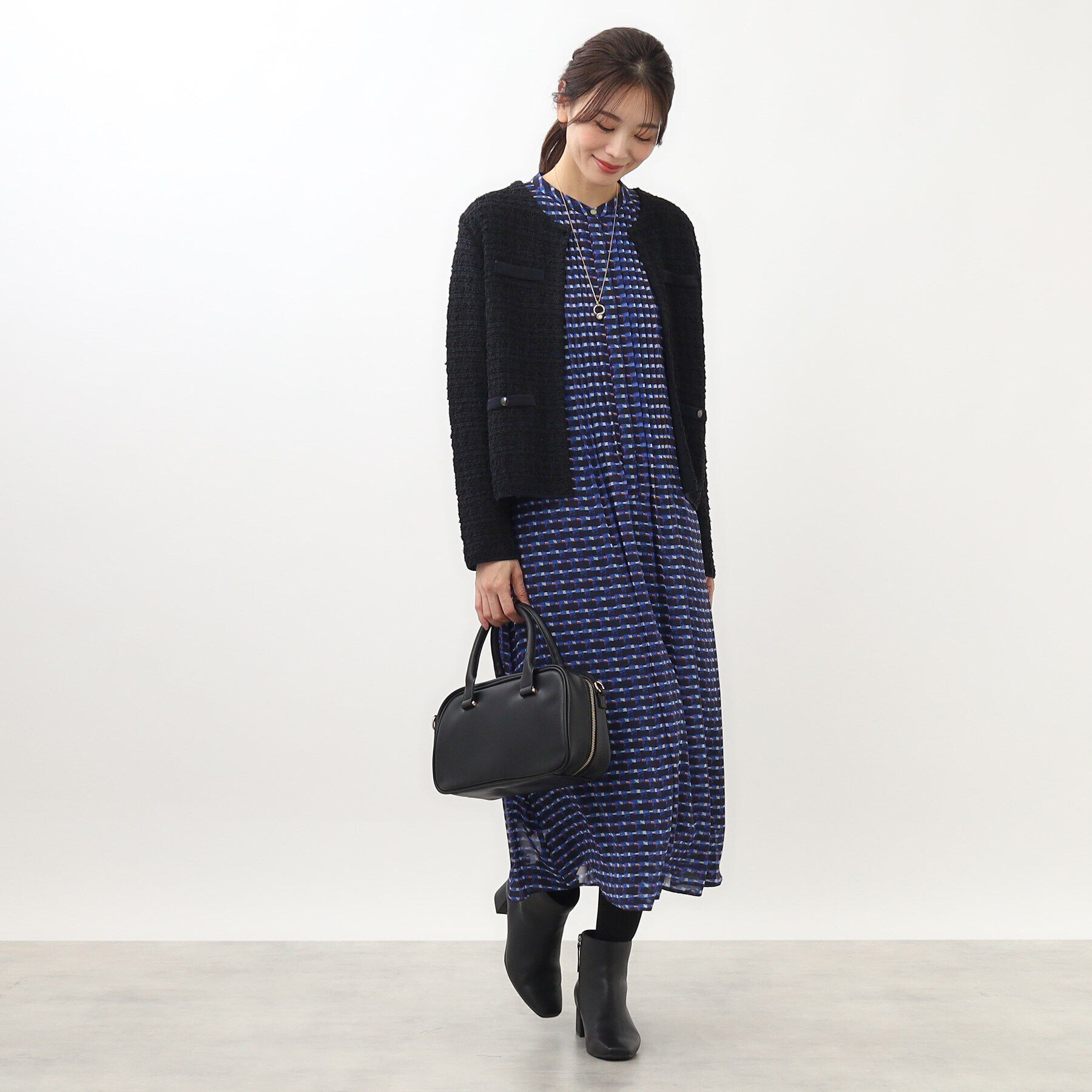 Reflect「ツイーディーラメカーディガン」|カーディガン|