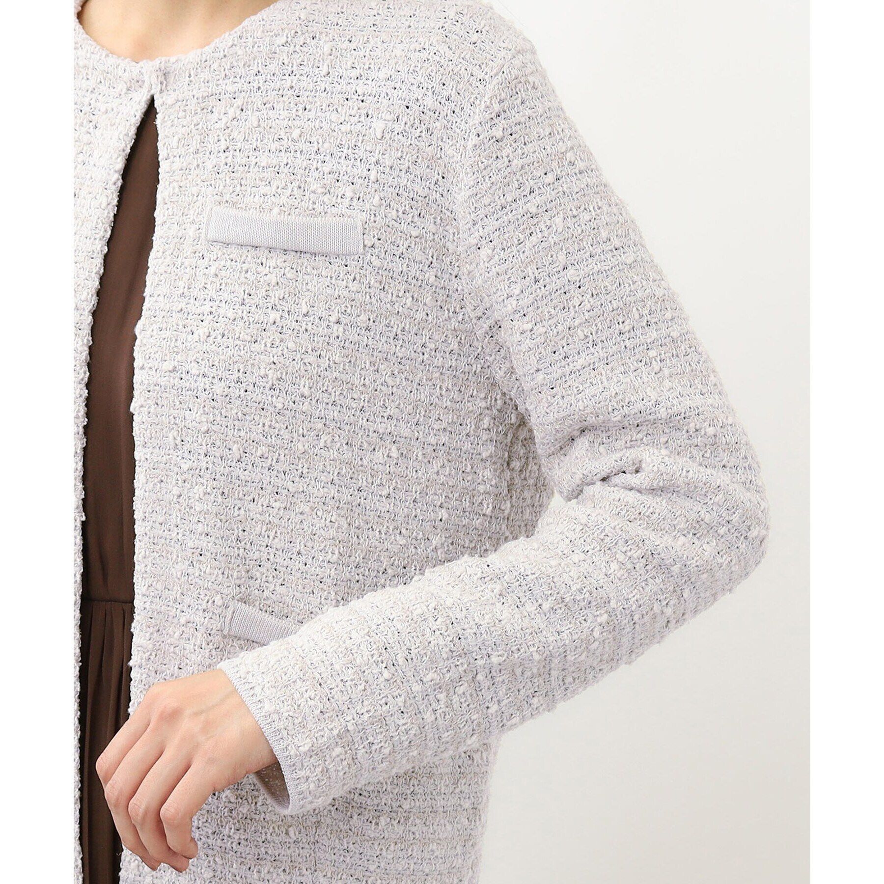 Reflect「ツイーディーラメカーディガン」|カーディガン|