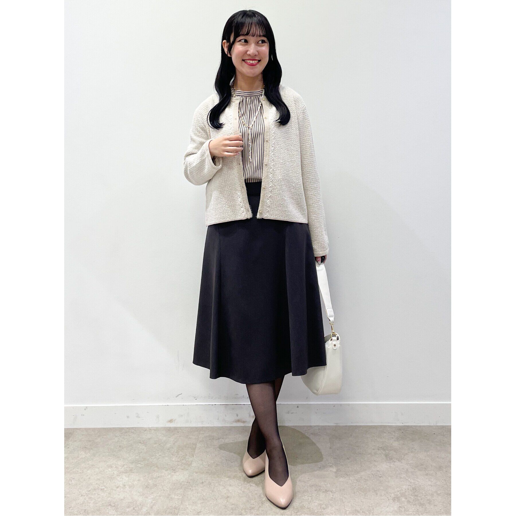 Reflect「ツイーディーラメカーディガン」|カーディガン|