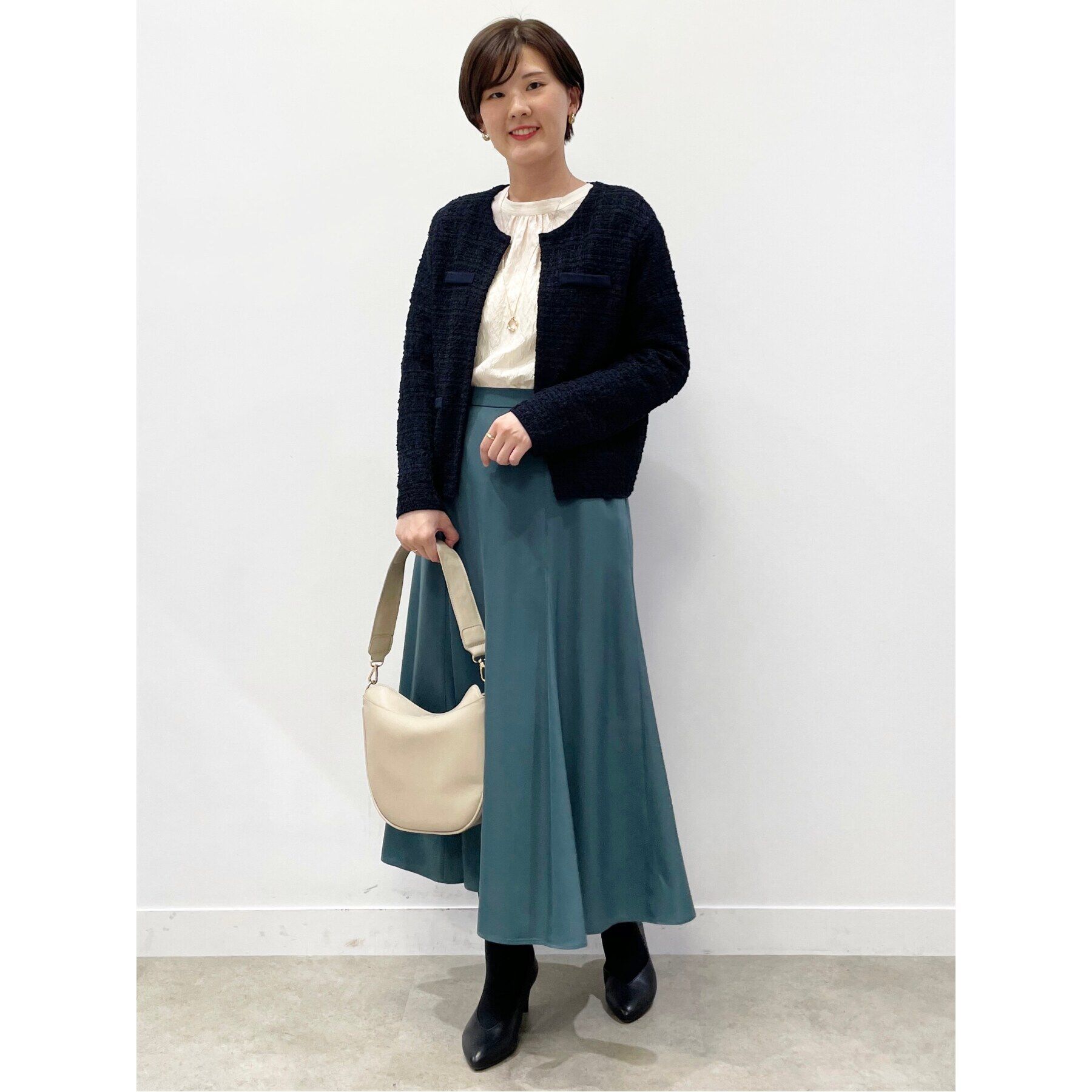 Reflect「ツイーディーラメカーディガン」|カーディガン|