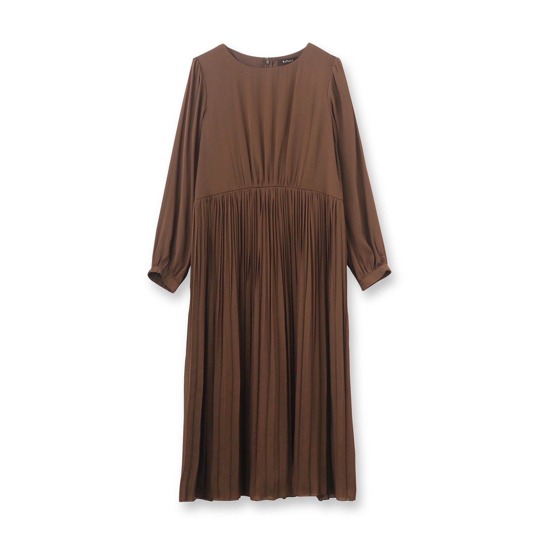 Reflect「【手洗い可】フィットアンドフレアワンピース」|ワンピース|