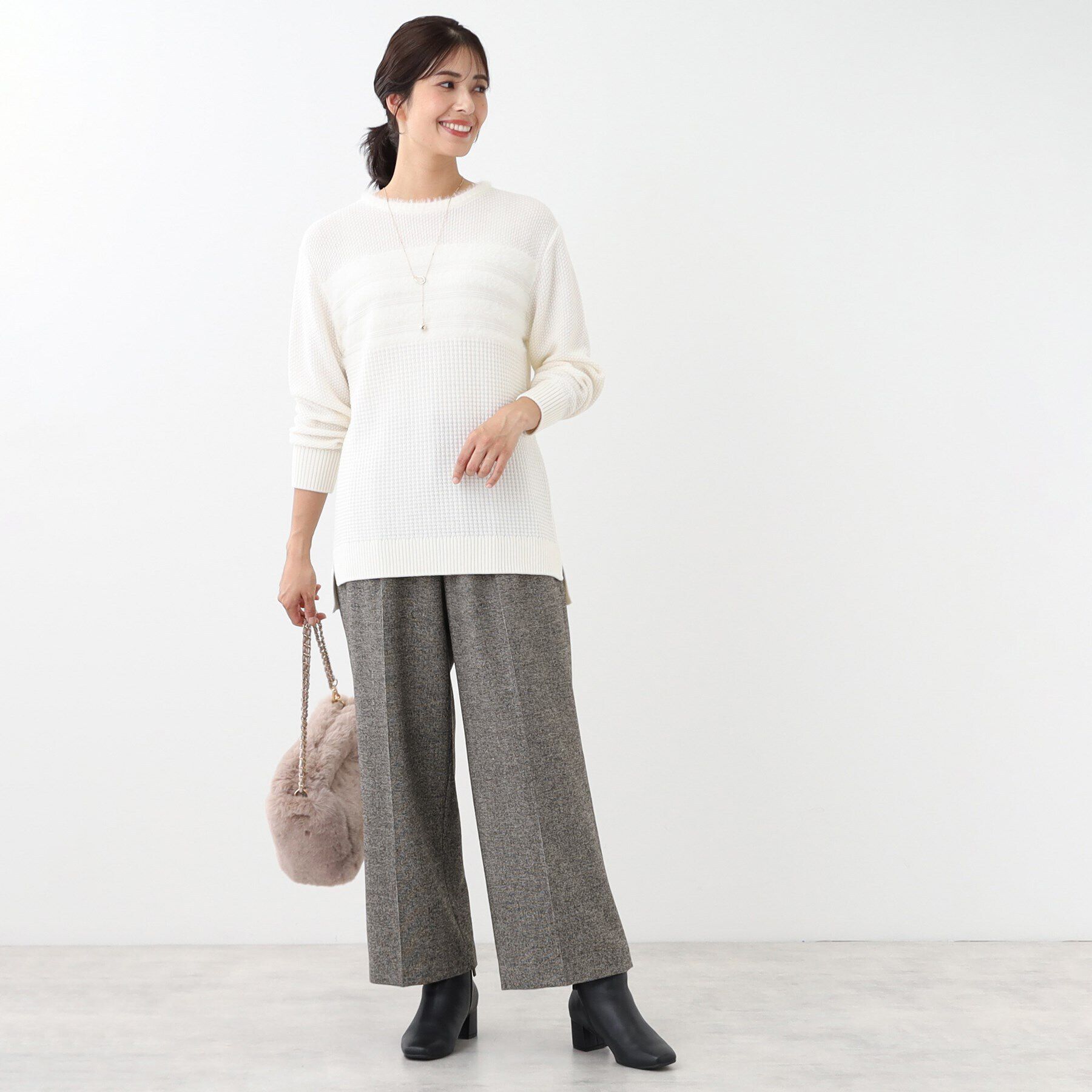 Reflect「【SALE／手洗い可】フルレングスワイドストレートパンツ」|その他|