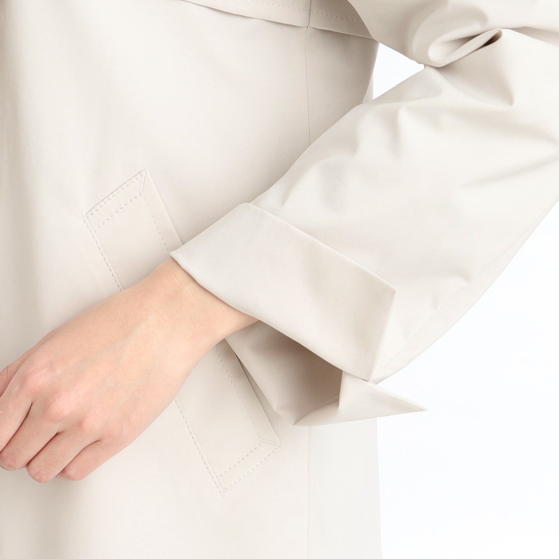 Reflect「【手洗い可／撥水】ライティミドル丈コート」|トレンチコート|