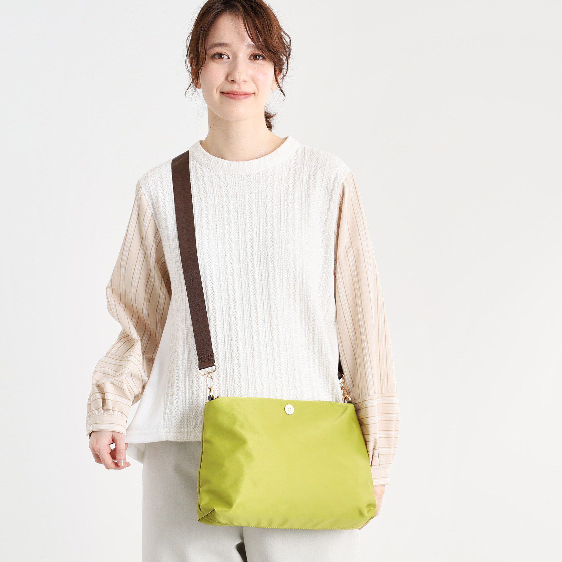 Reflect「【E‐QUALITY／しっかり収納／インナーバッグ入り／ショルダー付き】3WAYデザインバッグ」|ショルダー・メッセンジャー|