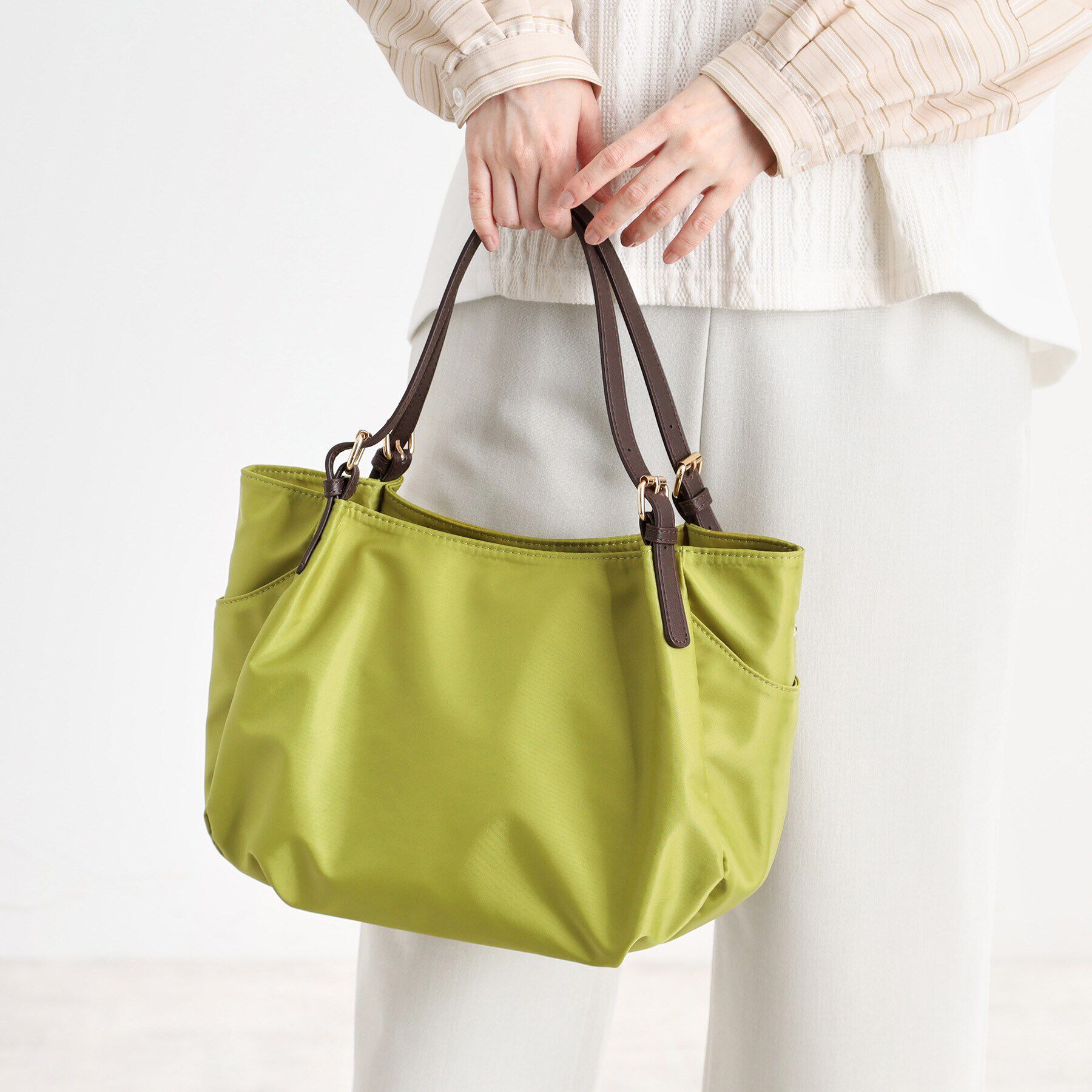 Reflect「【E‐QUALITY／しっかり収納／インナーバッグ入り／ショルダー付き】3WAYデザインバッグ」|ショルダー・メッセンジャー|