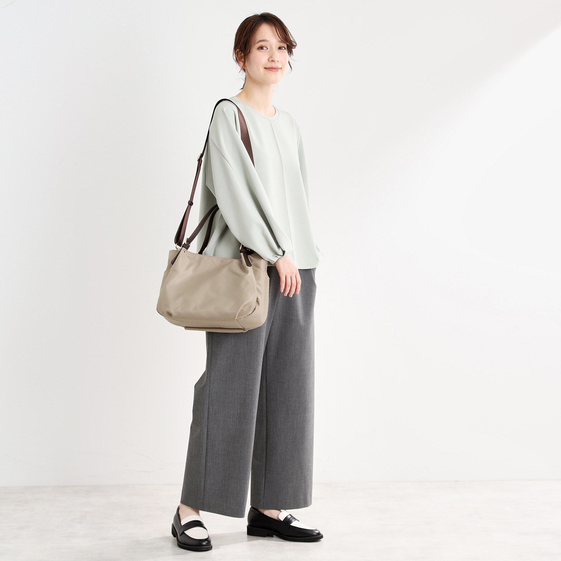 Reflect「【E‐QUALITY／しっかり収納／インナーバッグ入り／ショルダー付き】3WAYデザインバッグ」|ショルダー・メッセンジャー|