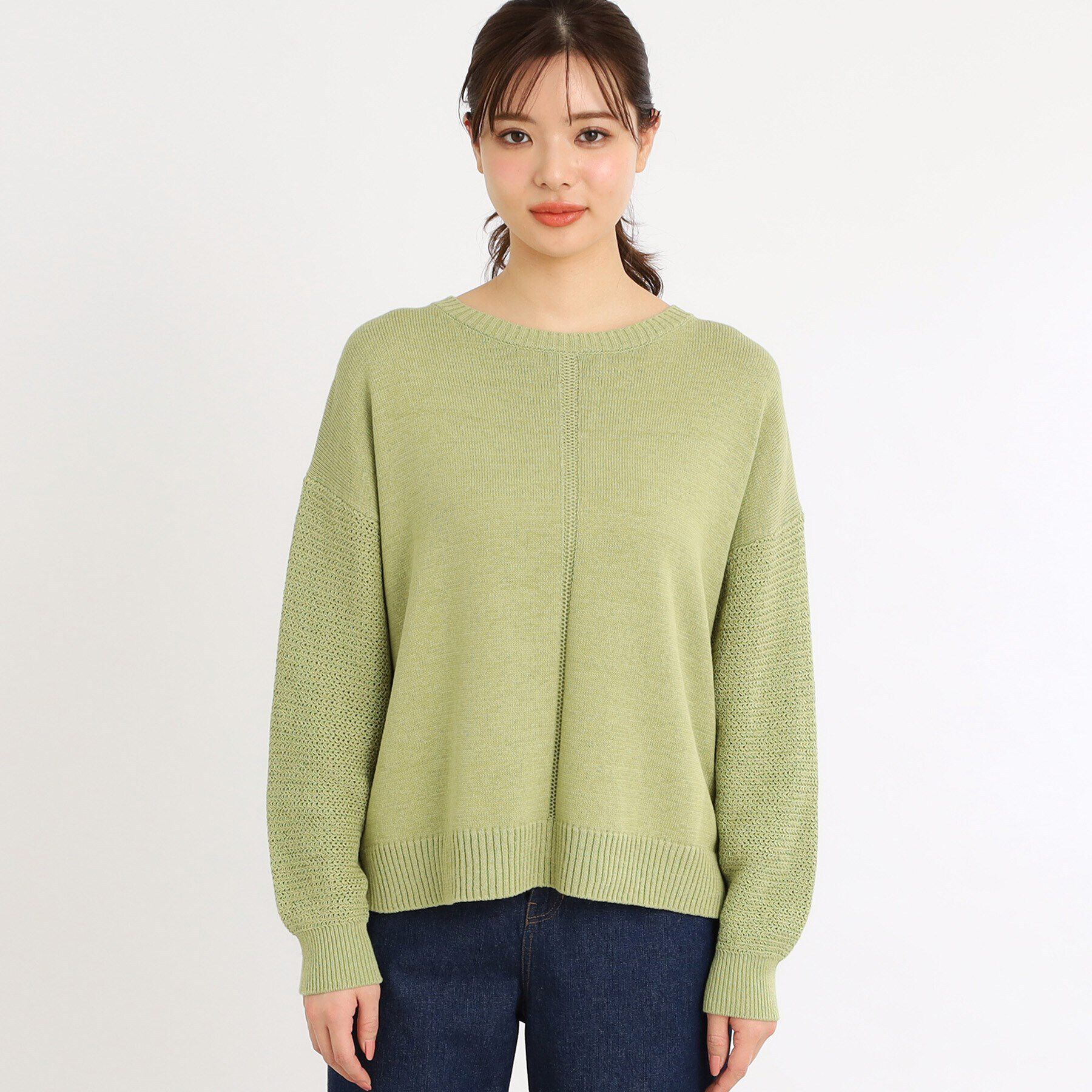 Reflect「【E‐QUALITY／手洗い可】ドライタッチニット」|ニット・セーター|