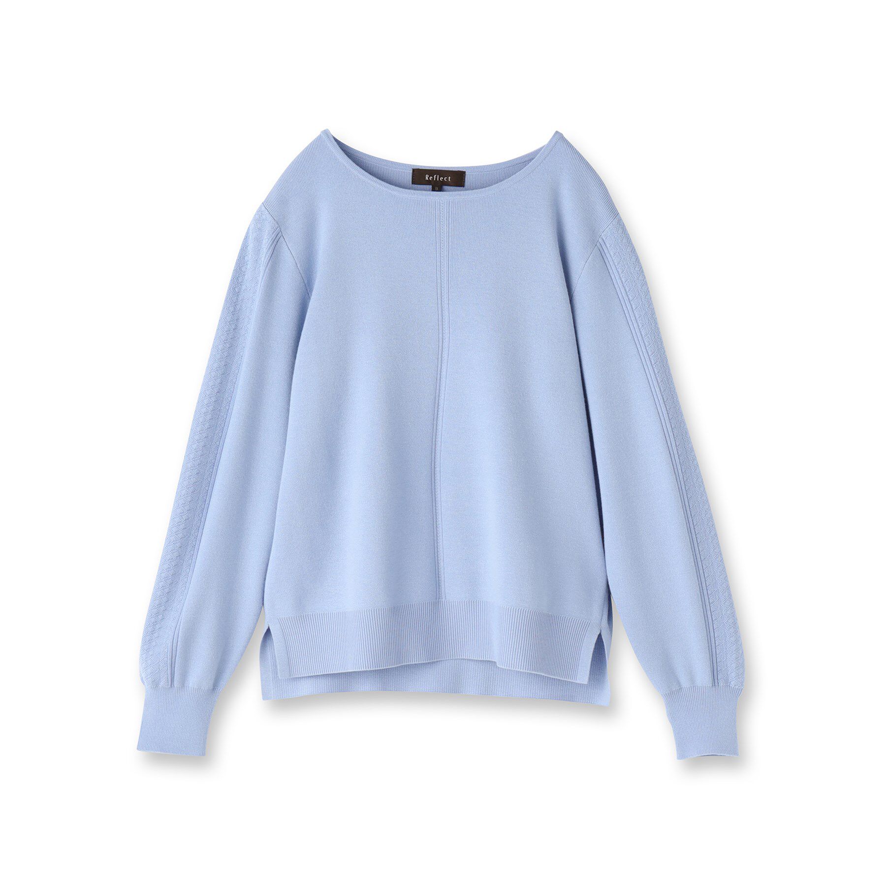 Reflect「【選べる6色／長く着られる◎】ボートネックニット」|ニット・セーター|