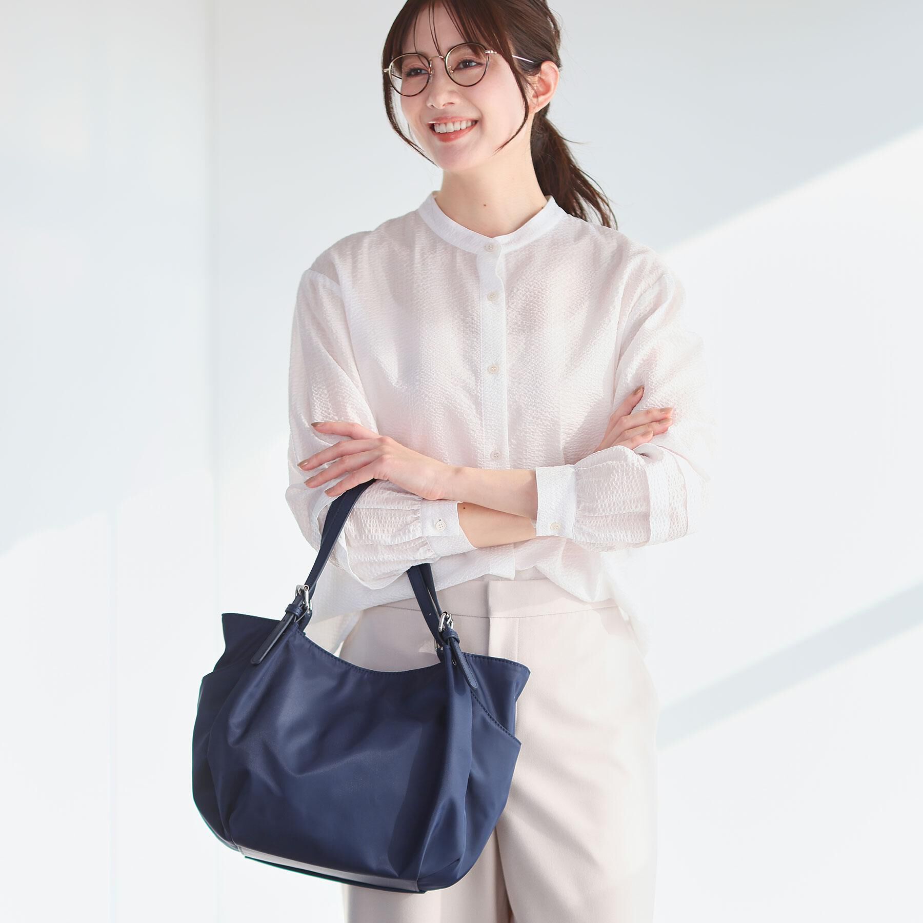 Reflect「【3WAY／しっかり収納／インナーバッグ入り／ショルダー付き】ナイロンバッグ」|ショルダー・メッセンジャー|