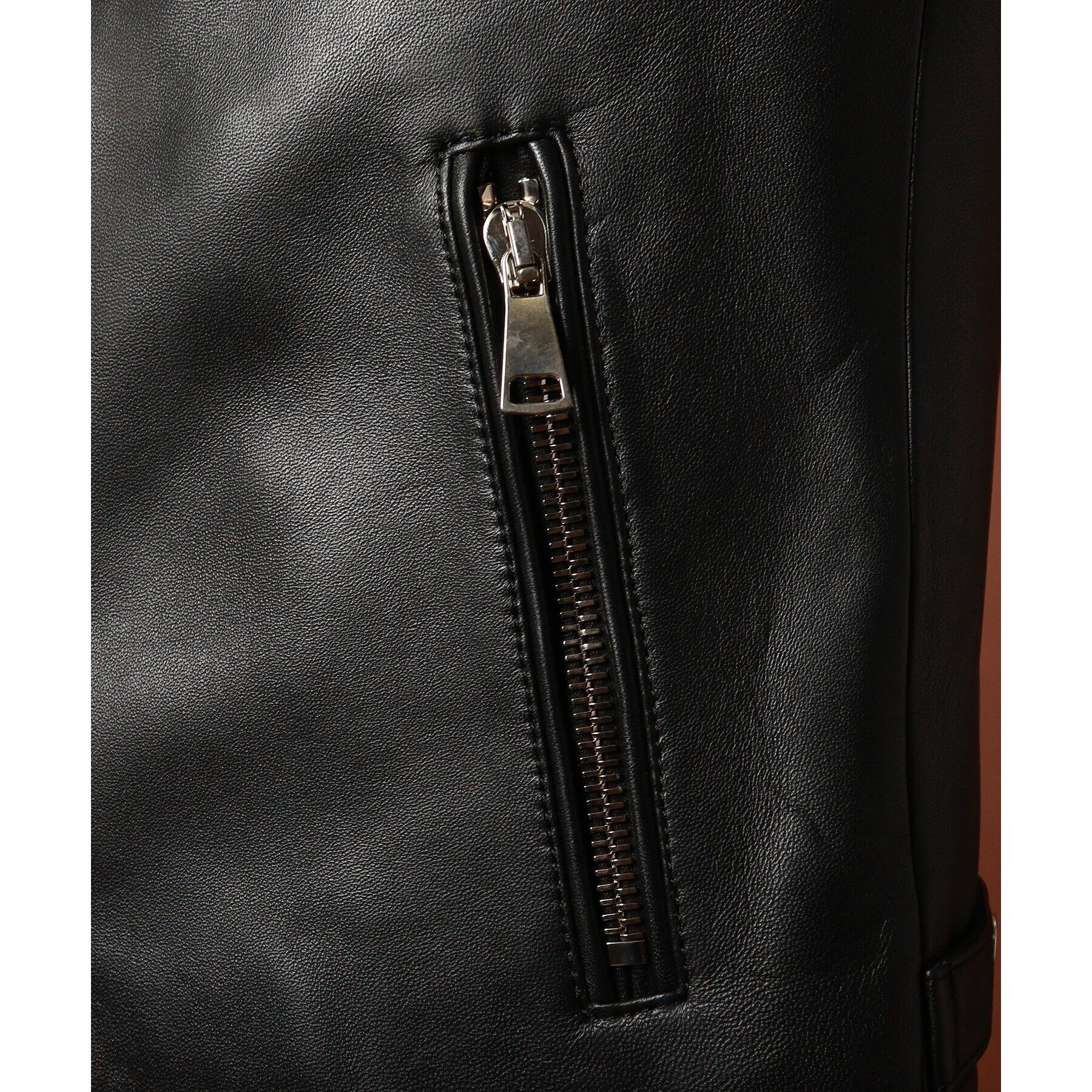 DRESSTERIOR「【干場義雅&times;DRESSTERIOR】レザーライダースジャケット」|ライダースジャケット|