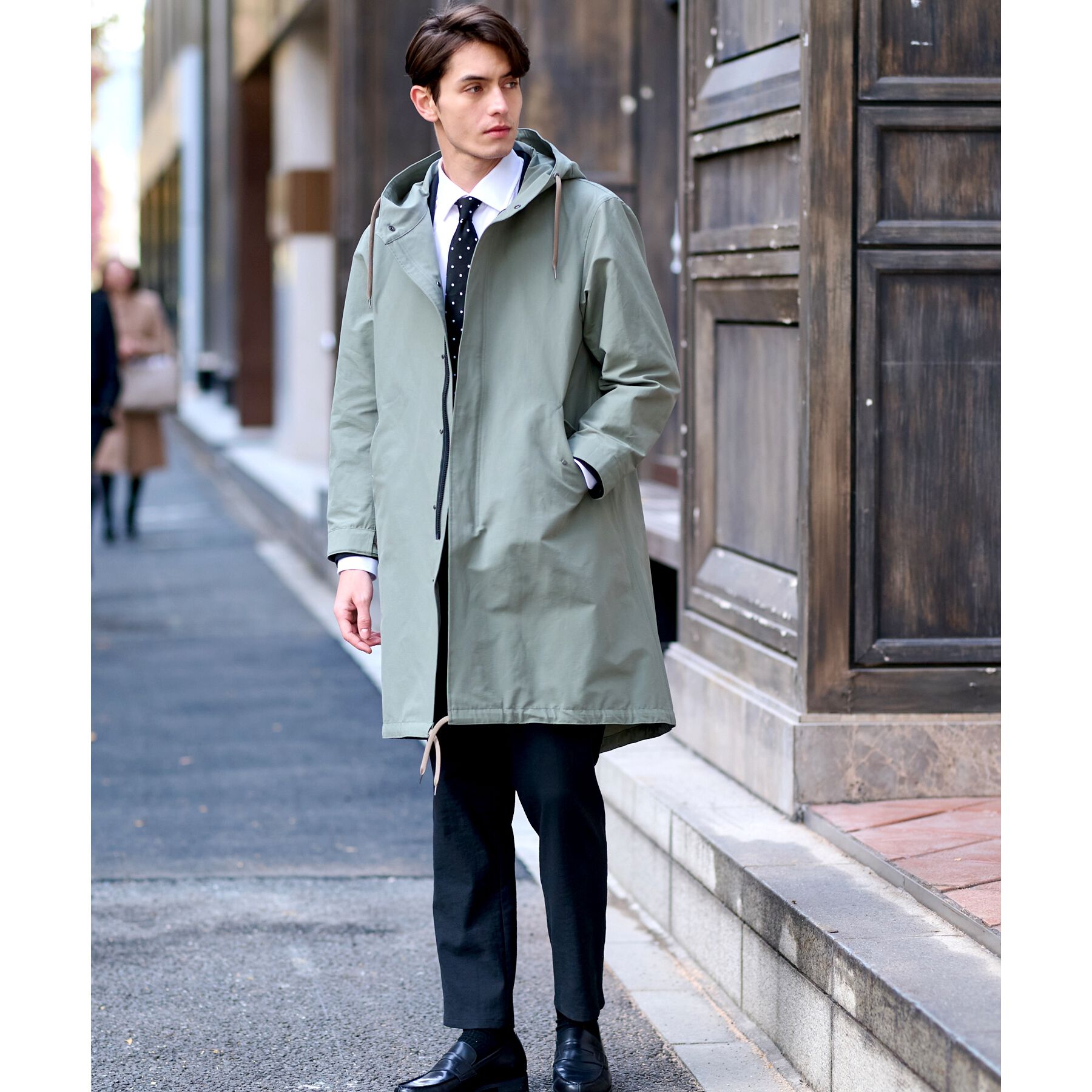 DRESSTERIOR「レインプルーフ モッズコート」|ミリタリー・モッズコート|