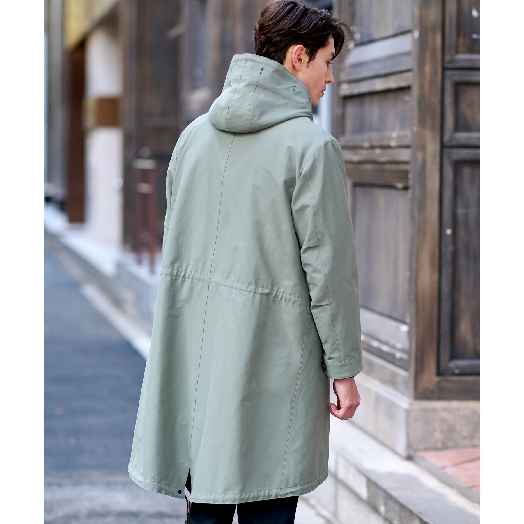 DRESSTERIOR「レインプルーフ モッズコート」|ミリタリー・モッズコート|