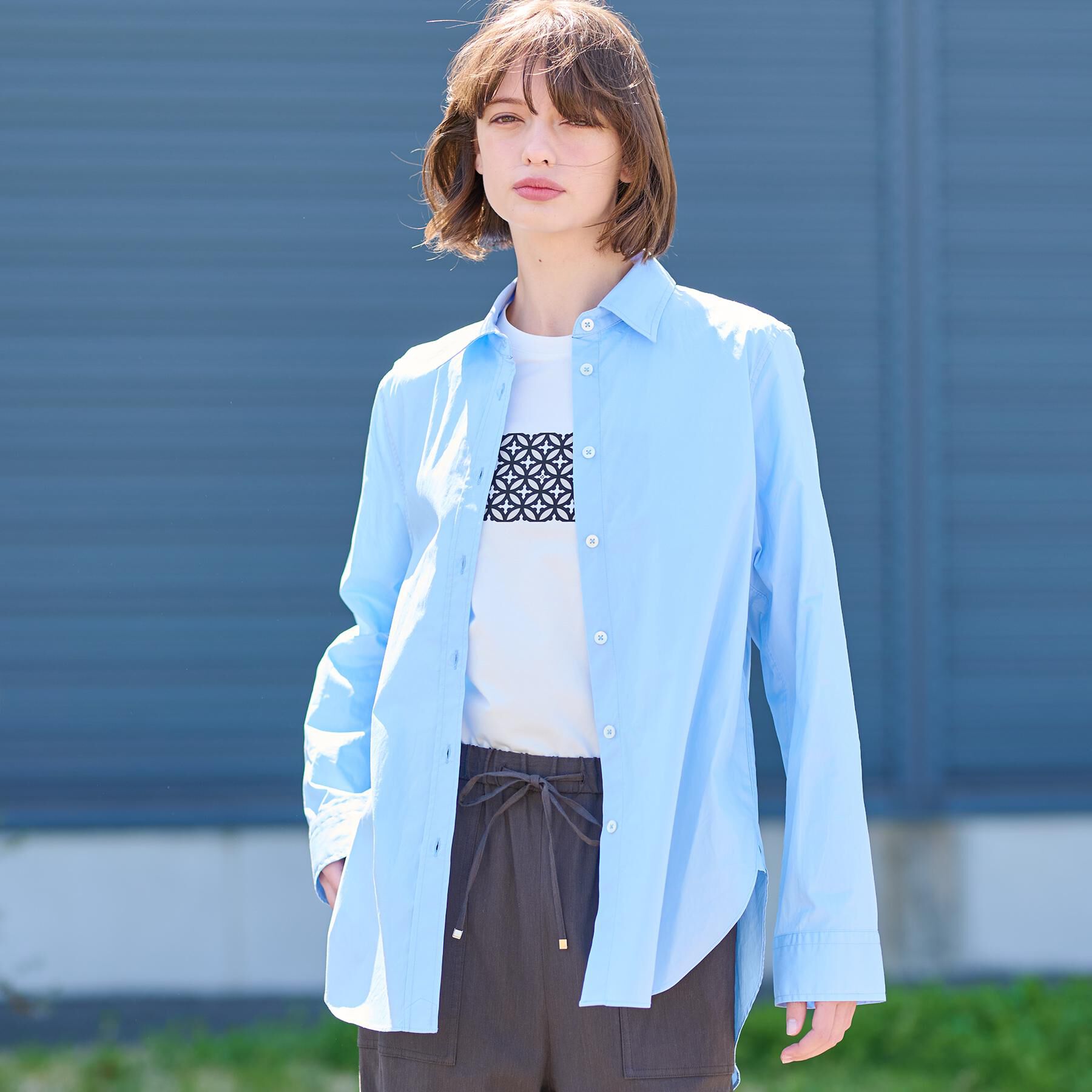 DRESSTERIOR「【CLASSY.12月号掲載】オーバーサイズシャツ」|シャツ・ブラウス|